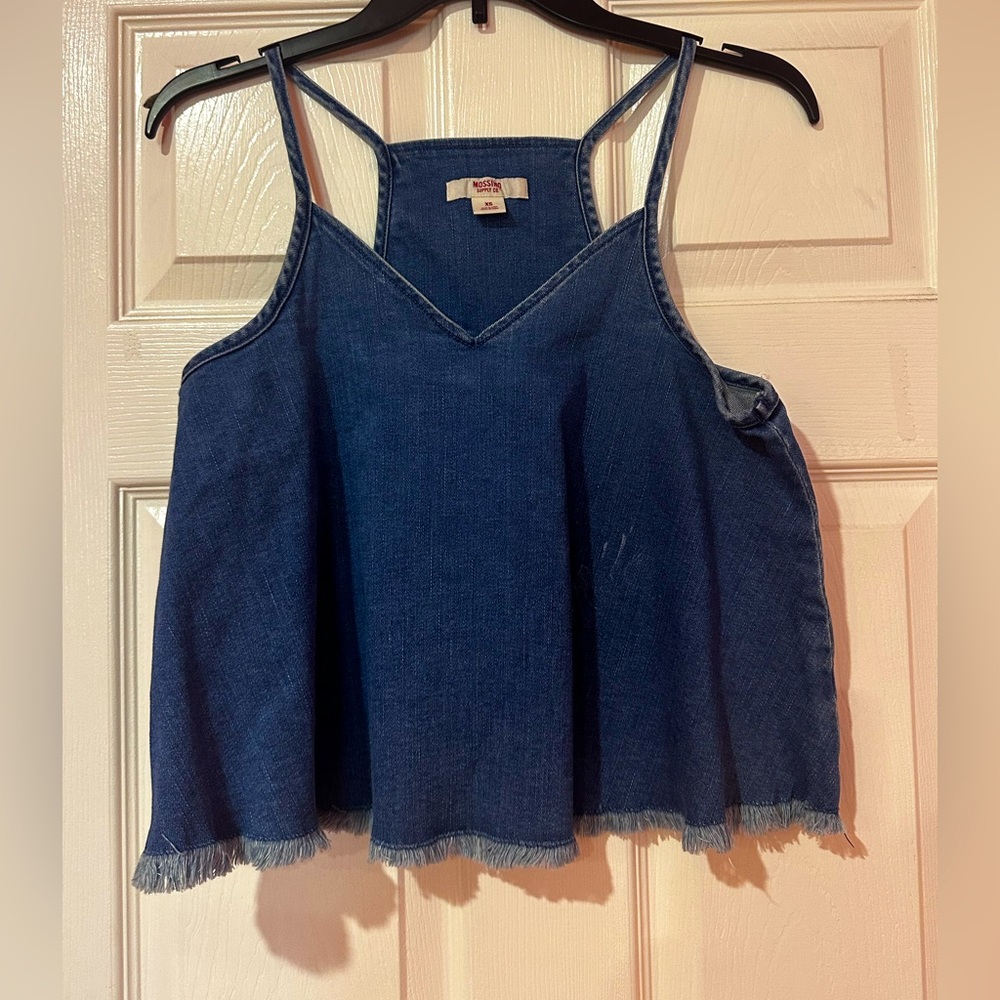 mossimo 💙 cute jean top